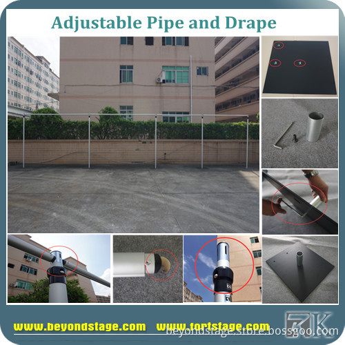 Used Pipe and Drapes Kit hot sale